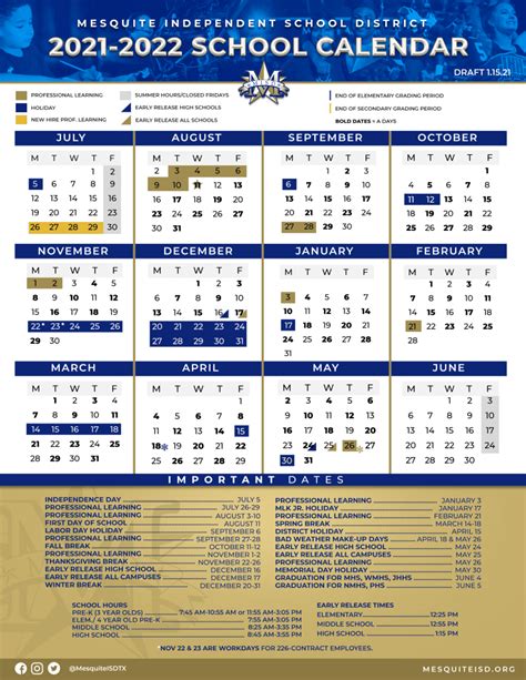 Mesquite Isd Calendar 2024-25