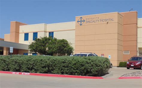 mesquite specialty hospital rehab