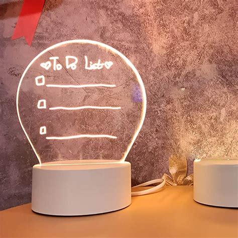 Message Board Lamp