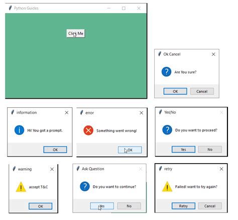 Message Box Size Tkinter