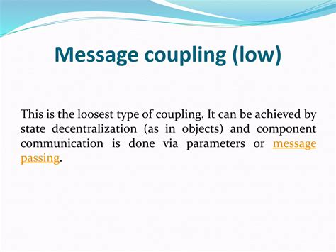 Message Coupling Example