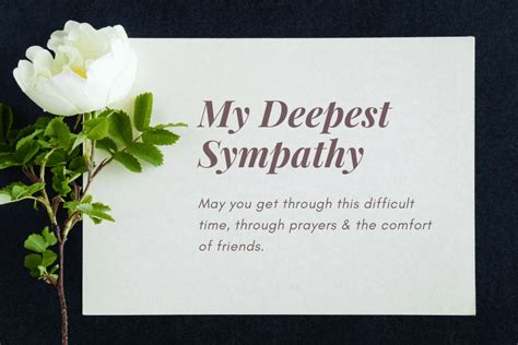 Message For Condolences Flowers
