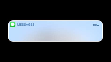 Message Notification Iphone Template Aesthetic
