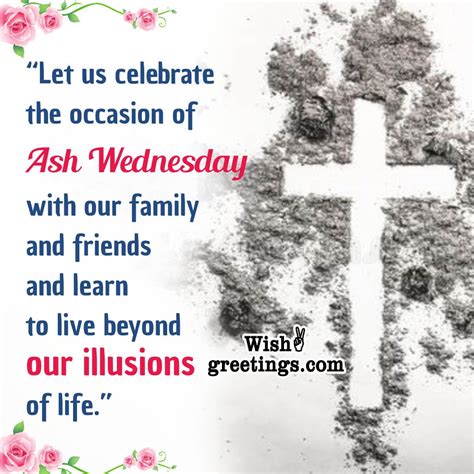 message on ash wednesday