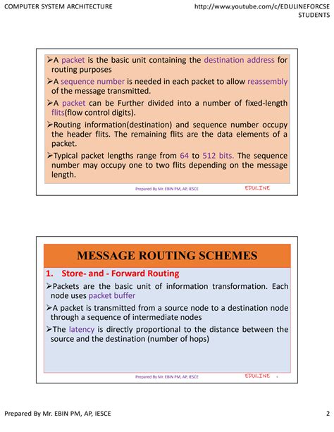 Message Passing Mechanism In Computer Architecture