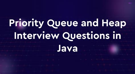 Message Queue In Java Interview Questions