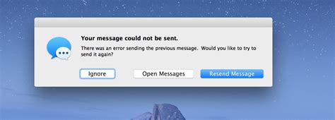 messages not sending on mac