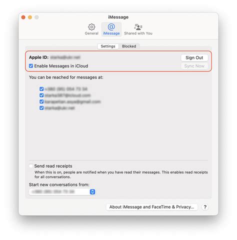 messages on mac does not sync with iphone