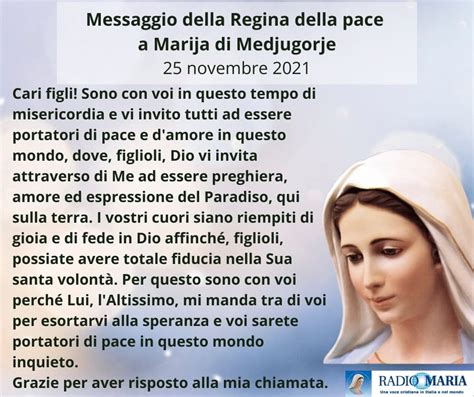 Must See Messaggio Regina Della Pace 2023