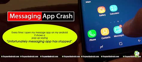 This Are Messaging App On Android Keeps Crashing In 2023