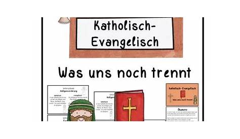 Lapbook Gottesdienstablauf katholisch | Gottesdienst ablauf