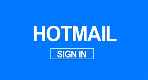 messenger sign in hotmail account
