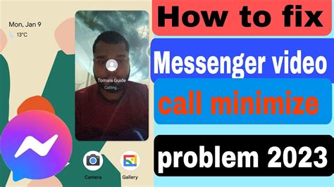 messenger video call not working