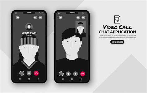 messenger video call template