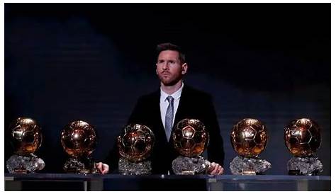 FIFA Ballon d'Or award winner Barcelona's Argentinian forward Lionel