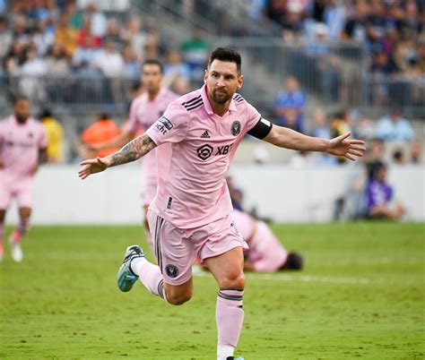 messi at inter miami yesterday