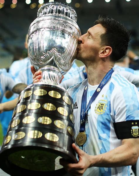 messi con la copa america