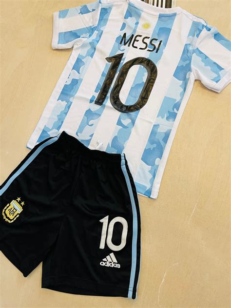 messi football jersey kids