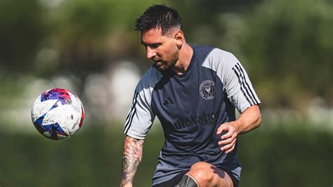 messi inter miami training