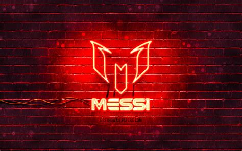 messi logo wall painting