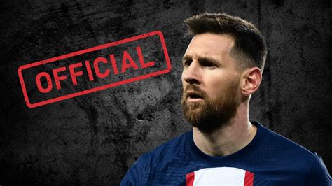 messi new club announcement