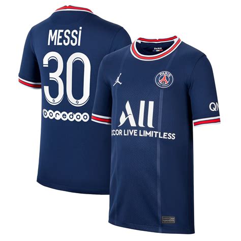 messi psg home jersey