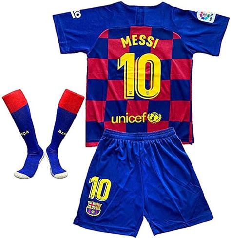 messi soccer jersey and shorts