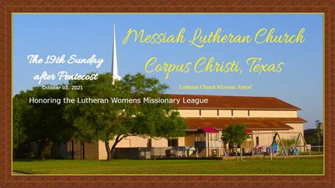 messiah lutheran church corpus christi tx