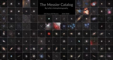 messier catalog magnitudes