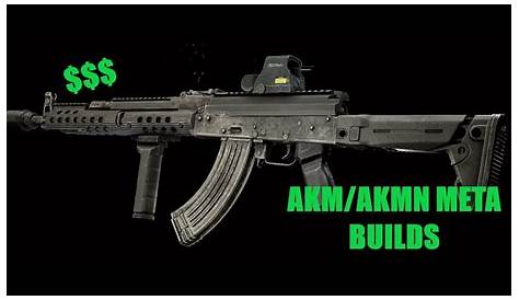 This is how you build an AKM with the least amount of recoil currently