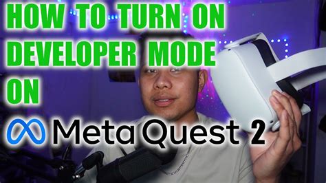 meta quest developer mode tutorial