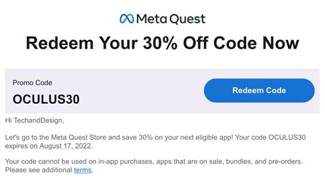 meta quest store discount code