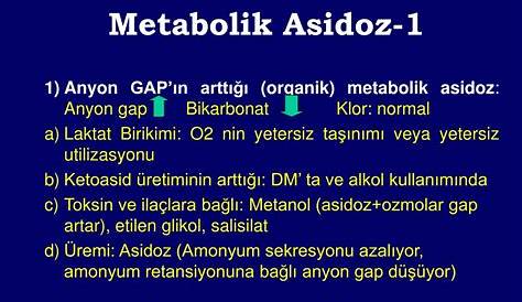 Metabolik Asidoz is