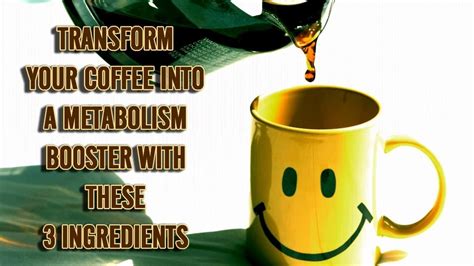 metabolism booster for coffee
