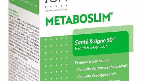 metaboslim special graisse 50 + cure 30 jours 90 gélules
