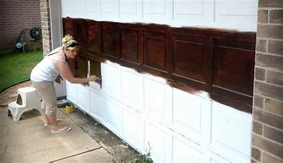 Metal Garage Door Paint