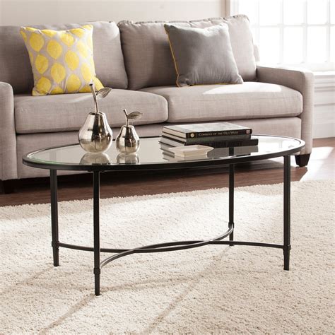 Gold Metal Glass Coffee Table — Pier 1