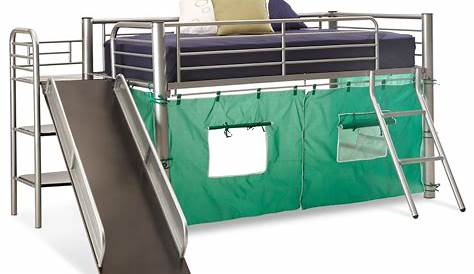 Metal Loft Bed With Slide Assembly Instructions Dhp Kids s Jorki Info
