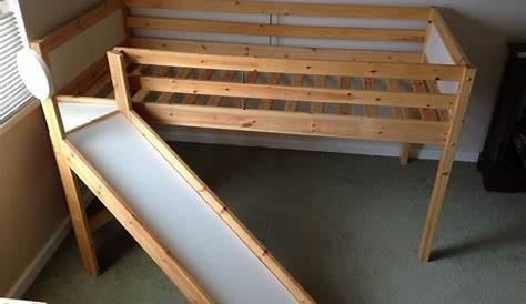 Ikea Vradal Loft Bed Slide Instruction Home Full Size