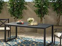 Clearance! Expandable Dining Table Rectangular Steel Kitchen Table