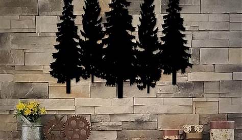 Tree of Life Wall Hanging - Painted Metal Wall Art - 100cm diameter