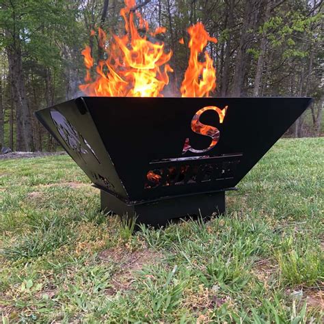 metal backyard fire pit