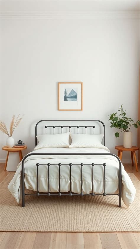 Metal Bed Frame Bedroom Set