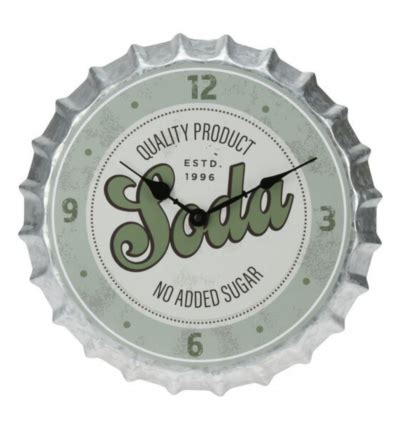 Metal Beer Cap Clock