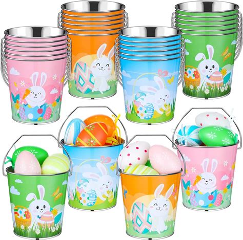 Metal Bucket For Easter