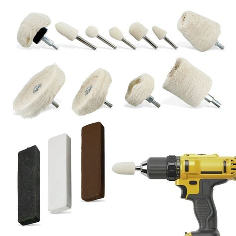 Metal Buffing Drill Attachment