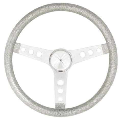 metal flake steering wheel