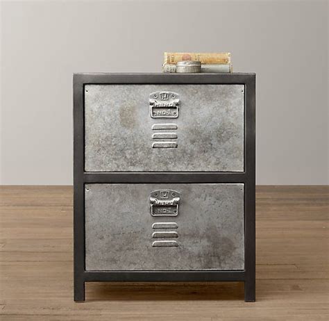 home.furnitureanddecorny.com:metal locker style nightstand