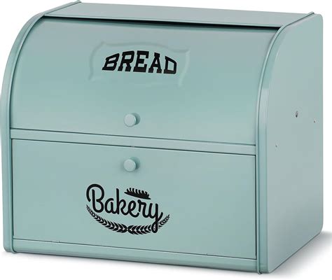 Metal Roll Top Bread Bin