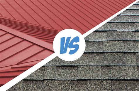 metal roof vs shingles shed